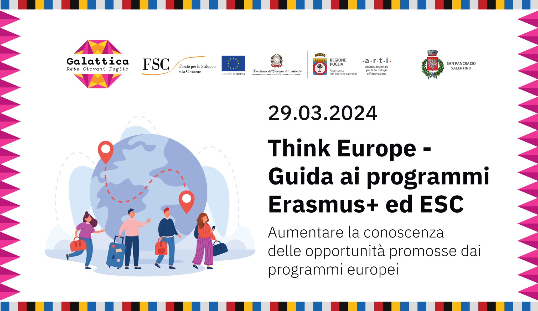 Think Europe Guida ai programmi ERASMUS + ed ESC